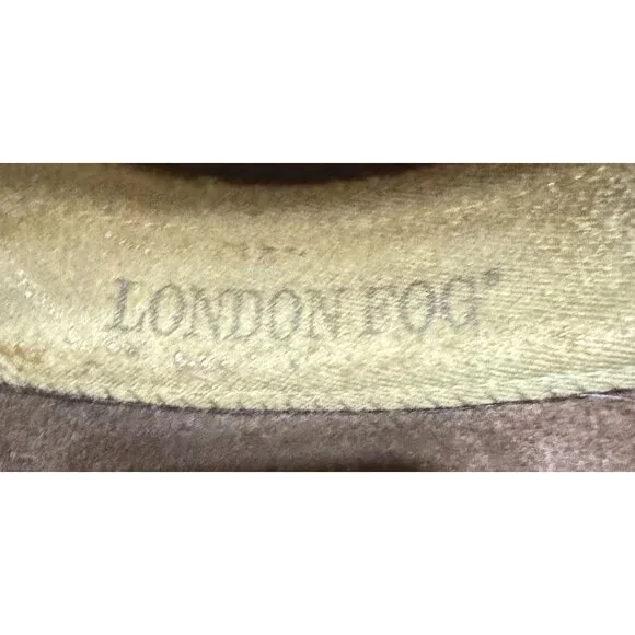 London Fog Brown Fedora Hat 100% Wool SZ S 21" Crushable Water Repellant USA - Picture 5 of 5